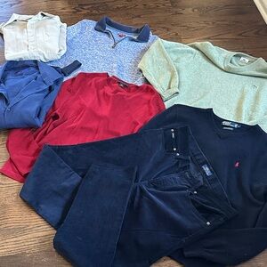 Men's Clothes A Lot Lacoste Ralph a Lauren Sz Large